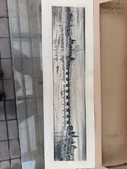 Pohled na Prahu - Mojtezík František