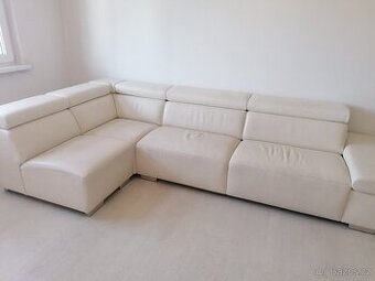 Luxusní kožený gauc