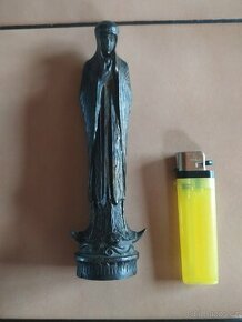 Socha Madony s granátovým jablkem, bronz.