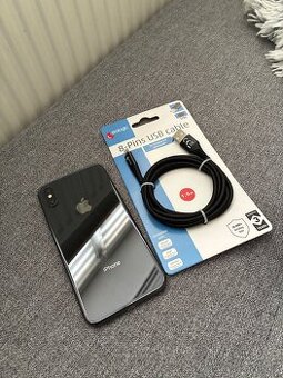 Prodám iPhone X 64gb (100% kondice baterie)