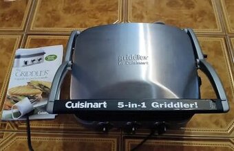 Gril elektrický, kontaktní, 120 V