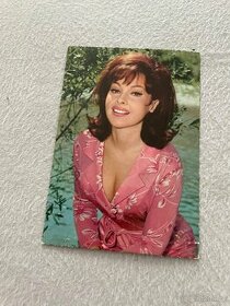 Retro  pohlednice 60 léta herečka Mara Lane - 1