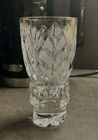 vaza kristal vintage sklo - 1