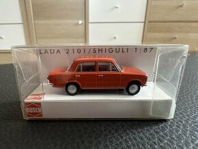 Prodám model Lada 2101 červená 1:87
