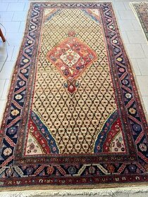 Starožitný Perský vlněný koberec 303x151
