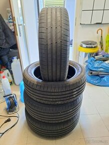 Sada letních pneu Bridgestone 215/55/18, cca 7 mm