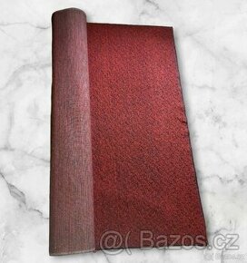 Cerveny retro koberec 3m x 166cm