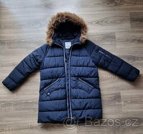 Zimní bunda dívčí Zara vel. 164