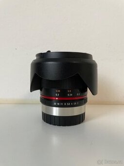 Samyang 12 mm f/2 NCS CS pro Fuji X