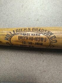 baseball pálka z r 1918 - 1