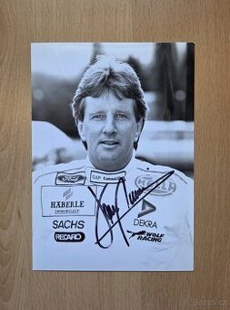 Klaus Niedzwiedz Ford Motorsport originální autogram