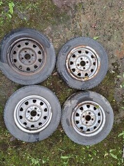 Disky Škoda Felicia 13" + zimní pneu (2 mm)