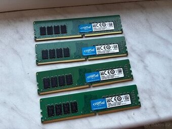 RAM 32 GB (4x8 GB) DDR4 2400 MHz