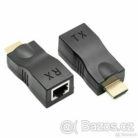 HDMI extender po LAN RJ45 cat 5e/6 do 30m