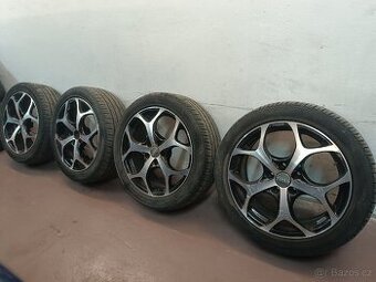 ALU kola 5x112 R17 letní pneumatiky