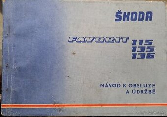Škoda Favorit návod