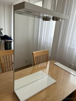 Zrcadlo s osvětlením Keramia Pro 50x80 cm bílá PROZRCK50IP