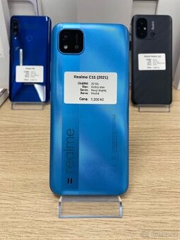 Realme C11 (2021), 32 Gb - modrý | Dobrý stav