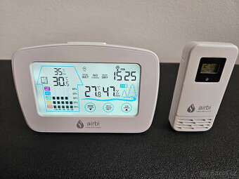 Digitální bezdrátový teploměr s vlhkoměrem Airbi CONTROL