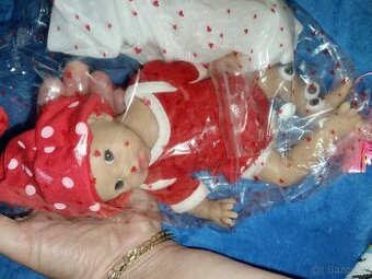 Celosilikonová reborn holčička 25 cm NOVÁ