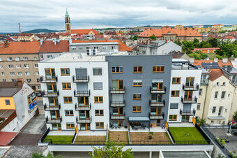 Pronájem bytu 1+kk, Slovanská