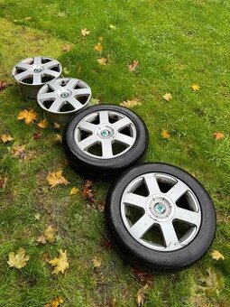 4x Alu kola Škoda Octavia II r16