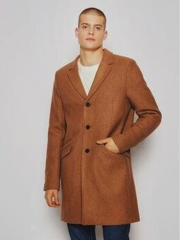 Nový hnědý kabát Only & Sons - Onsjulian King Coat (XL)