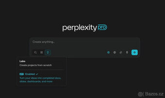 Perplexity Pro AI - umělá inteligence na 1 rok