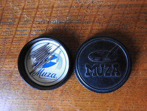 Starožitná  krabička  MUZA s jehlama do gramofonu