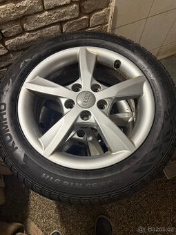 Originální alu kola Audi R16 zimní pneu Kumho