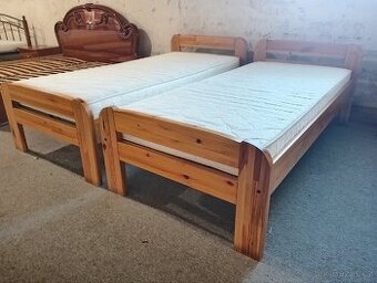 Selské dvě postele 90/200 , dovoz Alpy