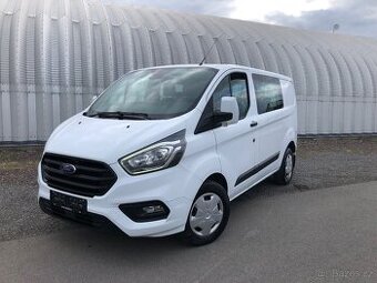 Ford tranzit custom 6místný r.v 2019 96kw klimatizace