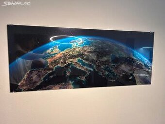 Obraz skleněný svět vesmír zeměkoule