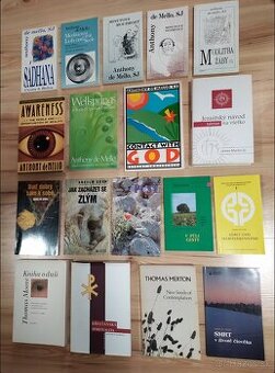 Prodám knihy - de Mello, Anselm Grün, Merton
