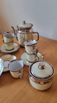 Retro porcelán, 2x souprava, '80