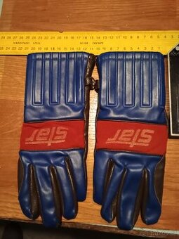 Dětské retro rukavice kožené