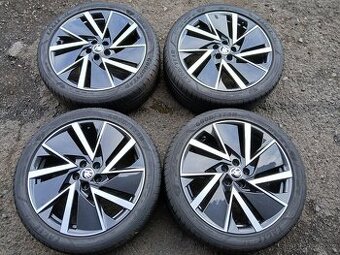 Prodám sadu Orig ALU kol Škoda 215/45R18 letní