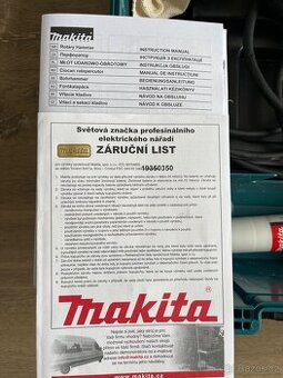 Vrtací a sekací kladivo MAKITA