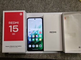 Xiaomi Redmi 15 5G, 4GB/128GB, Midnight Black