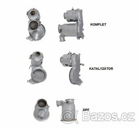 DPF + Katalyzátor AUDI, SEAT, SKODA, VOLKSWAGEN