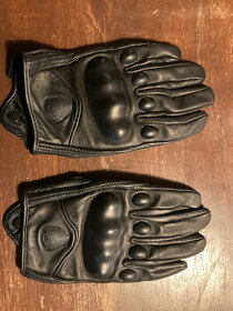 Kožené motorkářské rukavice XL - NOVÉ