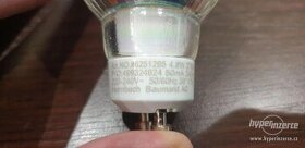 8x LED žárovka bodová GU10