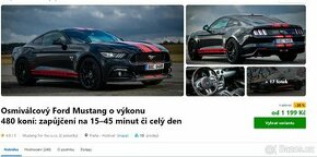 Voucher na Ford Mustang na 24 hod - 1