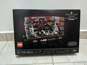 LEGO Star Wars 75339 Drtič odpadků Hvězdy smrti – diorama