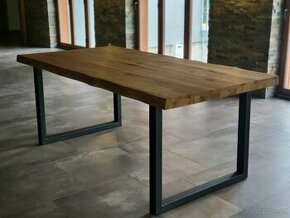 Jidelni rustikální dubový stůl - 1
