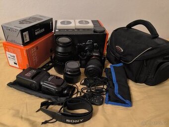 Set Sony A7 + příslušenství