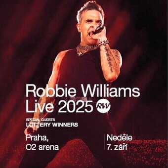 Robbie Williams Vstupenky