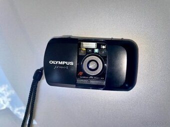 Olympus mju-1 vintage analogový fotoaparát