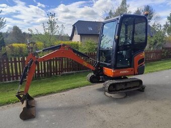 Minibagr Kubota KX016-4, rok 2018, 1600mth, roztah. pásy