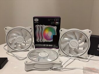 Pc Ventilátory - Cooler Master MasterFan MF120 Halo 3in1